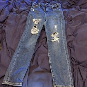 American eagle high rise curvy jeans size 10